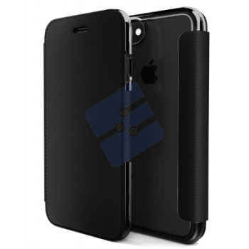 X-doria Apple iPhone 7 Plus/iPhone 8 Plus Etui Rabat Portefeuille Engage Folio - 3X184701A | 6950941456364 Black Chrome