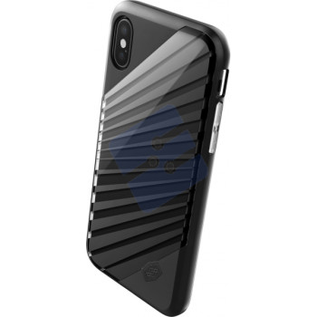 X-doria Apple iPhone X/iPhone XS Coque en Silicone Rigide Revel Lux - 3X2C0952A | 6950941460866 - Black Rays