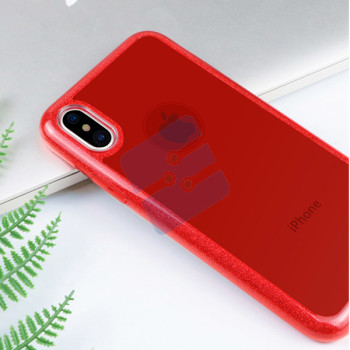 Fshang iPhone X Coque en Silicone - Phantom Series - Red