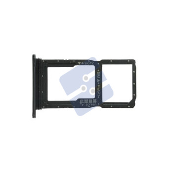 Huawei P Smart Z (STK-LX1)/Honor 9X (STK-LX1) Simcard holder + Memorycard Holder 51661MSD Black
