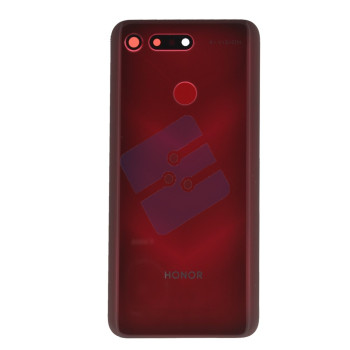 Huawei Honor View 20 (PCT-L29) Vitre Arrière 02352LNW Red