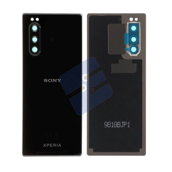 Sony Xperia 5 (J8210/J8270/J9210) Vitre Arrière - 1319-9508/U50065872 - Black