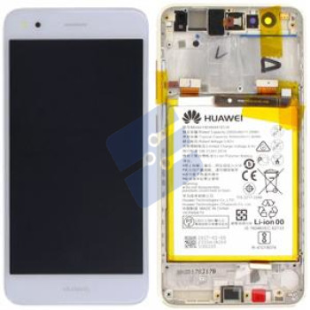 Huawei P9 Lite Mini/Y6 Pro (2017) (SLA-L02, SLA-L22, SLA-L03) LCD Display + Touchscreen + Frame - 02351TUY/02351KQL - White