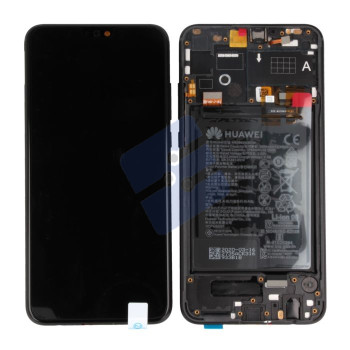 Huawei Honor 9X Lite (JNS-L21) LCD Display + Touchscreen + Frame - 02353QJJ - Black