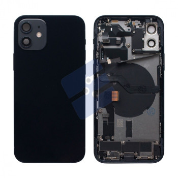 Apple iPhone 12 Backcover  - With Small Parts - Black