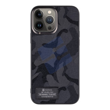 Tactical iPhone 13 Pro Max Camo Troop Cover - 8596311209284 - Black