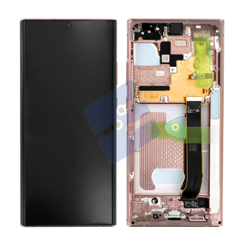 Samsung SM-N985F Galaxy Note 20 Ultra/SM-N986F Galaxy Note 20 Ultra 5G LCD Display + Touchscreen + Frame - GH82-23597D/GH82-23596D/GH82-23621D/GH82-23622D/GH82-23511D/GH82-23599D - Bronze