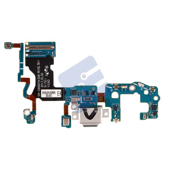Samsung G960F Galaxy S9 Charge Connector Flex Cable With Microphone Module