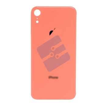 Apple iPhone XR Backcover Glass - (Wide Camera Opening) - Coral