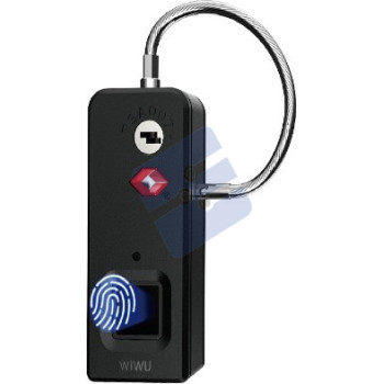 WiWU Smart device S6 Fingerprint padlock Black