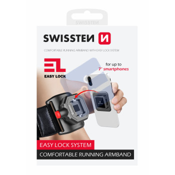 Swissten Easy Lock Armbad - 61001000 - Up to Phones for 7.0"