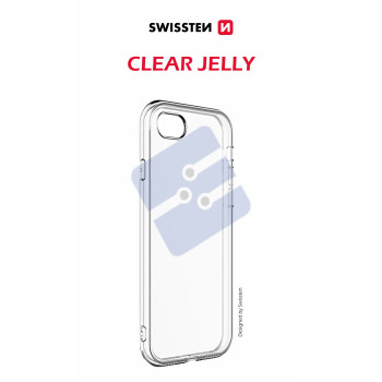 Swissten iPhone 7 Plus/iPhone 8 Plus Clear Jelly Case - 32801727 - 1.5mm - Transparant