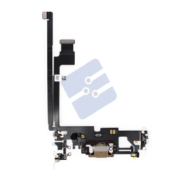 Apple iPhone 12 Pro Max Charge Connector Flex Cable - Gold