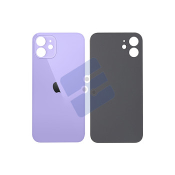 Apple iPhone 12 Backcover Glass - (Wide Camera Opening) - Purple