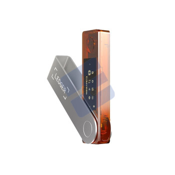 Ledger Nano X Blazing Orange Crypto Hardware Wallet