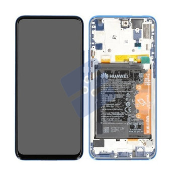Huawei Honor 9X (STK-LX1) LCD Display + Touchscreen + Frame Incl. Battery and Parts 02353HAD Blue