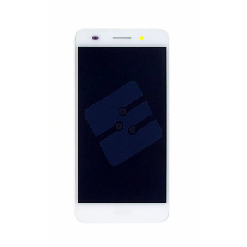 Huawei Y6 II (CAM-L21) LCD Display + Touchscreen + Frame 02350VRS Incl. Battery and Parts White