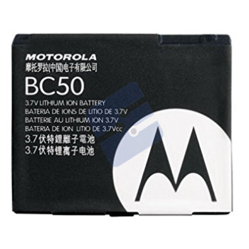 Motorola KRZR K1/L2/L6/RAZR V3x/SLVR L7 Battery BC50 - 700 mAh