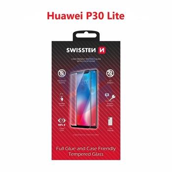 Swissten P30 Lite (MAR-LX1M)/P30 Lite New Edition (MAR-L21BX) Tempered Glass - 54501723 - Full Glue - Black