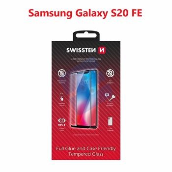 Swissten SM-G780F Galaxy S20 Fan Edition 4G/SM-G781B Galaxy S20 Fan Edition 5G Tempered Glass - 54501779 - Full Glue - Black