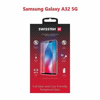 Swissten SM-A326B Galaxy A32 5G Tempered Glass - 54501799 - Full Glue - Black