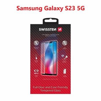 Swissten SM-S911B Galaxy S23 Tempered Glass - 54501828 - Full Glue - Black