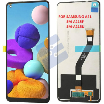 Samsung SM-A215F Galaxy A21 LCD Display + Touchscreen - (OEM ORIGINAL) - Black