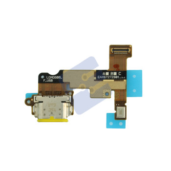 LG G6 (H870) Charge Connector Flex Cable PCB Assembly with Microphone EBR84529202