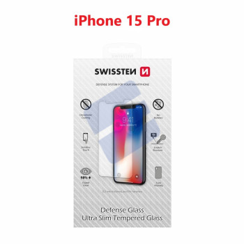 Swissten iPhone 15 Pro Tempered Glass - 74517962