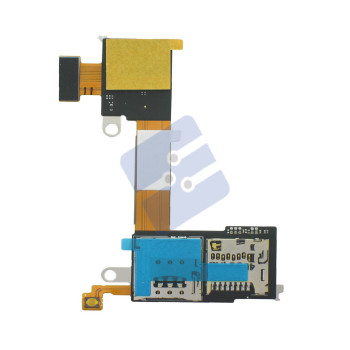 Sony Xperia M2 (D2303) Simcard + Memorycard reader Flex Cable 78P7170002N