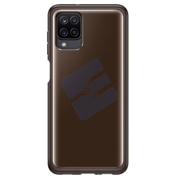 Samsung SM-A125F Galaxy A12 Soft Clear Cover - EF-QA125TBEGEU - Black