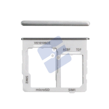 Samsung SM-A326B Galaxy A32 5G Simcard Holder + Memorycard Holder GH63-19393B - White