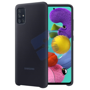 Samsung SM-A515F Galaxy A51 Silicone Cover - EF-PA515TBEGEU - Black