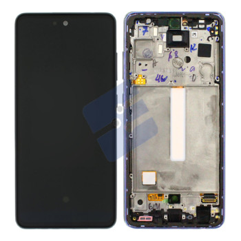 Samsung SM-A528B Galaxy A52s LCD Display + Touchscreen + Frame - GH82-26861C/GH82-26863C/GH82-26909C - Violet