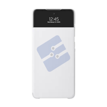 Samsung SM-A725F Galaxy A72 4G S View Cover - EF-EA725PWEGEE - White
