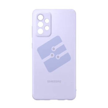Samsung SM-A725F Galaxy A72 4G Silicone Cover - EF-PA725TVEGWW - Violet