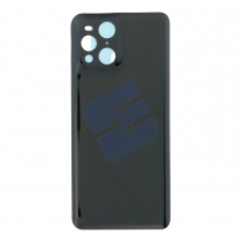 Oppo Find X3 Pro (CPH2173)/Find X3 (PEDM00) Backcover - Black