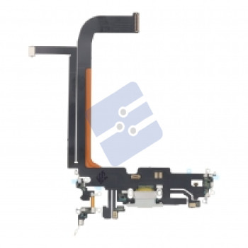 Apple iPhone 13 Pro Max Charge Connector Flex Cable - Silver