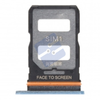Xiaomi Poco X4 GT (22041216G) Simcard Holder - Dual - Blue