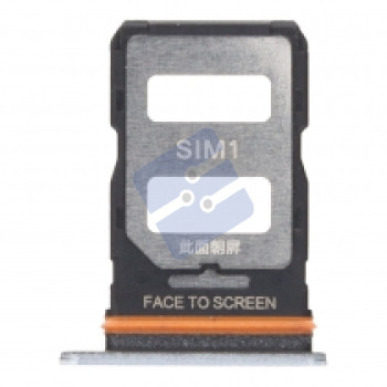 Xiaomi Poco X4 GT (22041216G) Simcard Holder - Dual - Silver