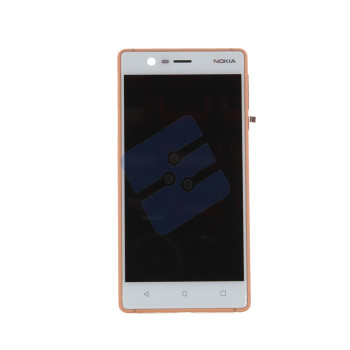 Nokia 3 (TA-1032) LCD Display + Touchscreen + Frame 20NE1RW0003 Copper
