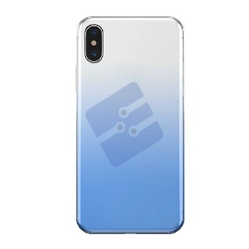 Fshang iPhone 7/iPhone 8/iPhone SE (2020) TPU Case - Q Color Gradient - Blue