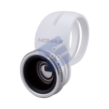 Momax CAM2S Universal 2 IN 1 Superior Lens Set 15x Micro And 120 Wide Angle (Silver)