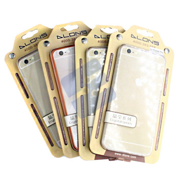 Dlons - iPhone 6G/iPhone 6S TPU Case - 5 Pcs - Multi Color