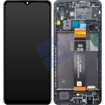 Samsung SM-A022F Galaxy A02 (LCD Flex Black) LCD Display + Touchscreen + Frame - Black (OEM ORIGINAL)