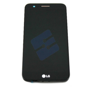 LG K10 (2017) LCD Display + Touchscreen + Frame  Black