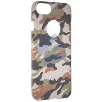 Fshang iPhone 7/iPhone 8/iPhone SE (2020) TPU Case - Camouflage - Army