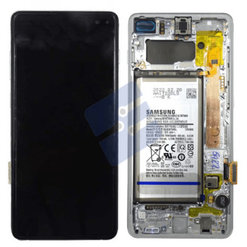 Samsung G975F Galaxy S10 Plus LCD Display + Touchscreen + Frame - GH82-18840C - Blue