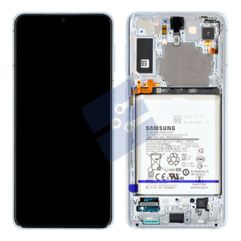 Samsung SM-G996B Galaxy S21 Plus LCD Display + Touchscreen + Frame - GH82-24744C/GH82-24555C - With Battery - Silver