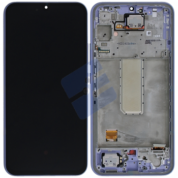 Samsung SM-A346B Galaxy A34 LCD Display + Touchscreen + Frame - GH82-31200D/GH82-31201D - SERVICE PACK - Violet